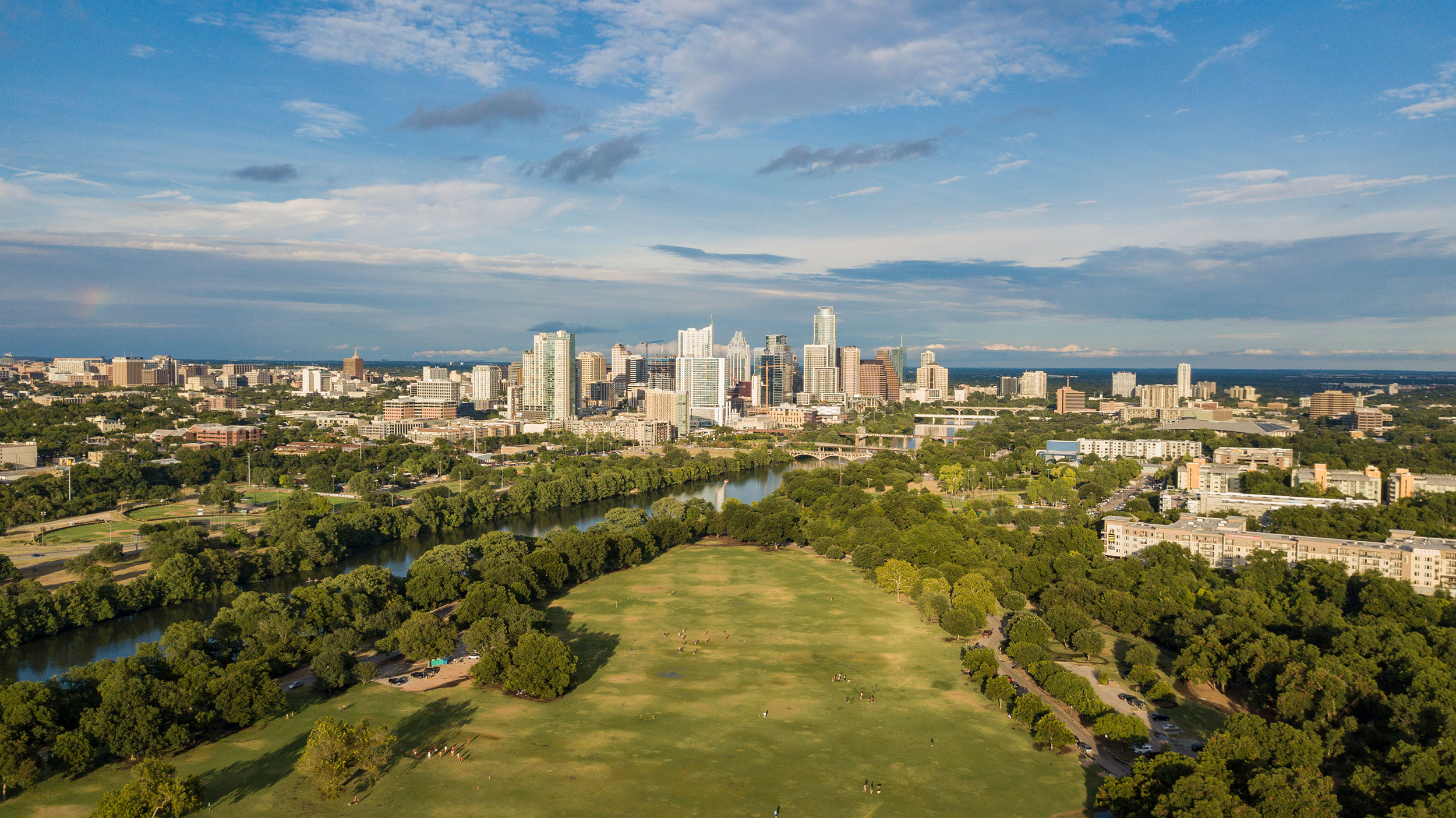 austin with greenbelt